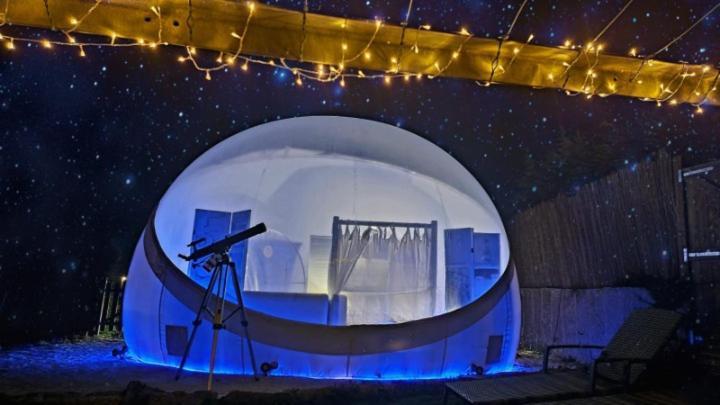 Tenda de luxe Burbujas Astronomicas Albarari *