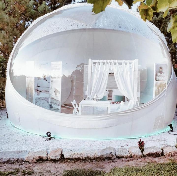 Burbujas Astronomicas Albarari Tenda de luxe Sanxenxo