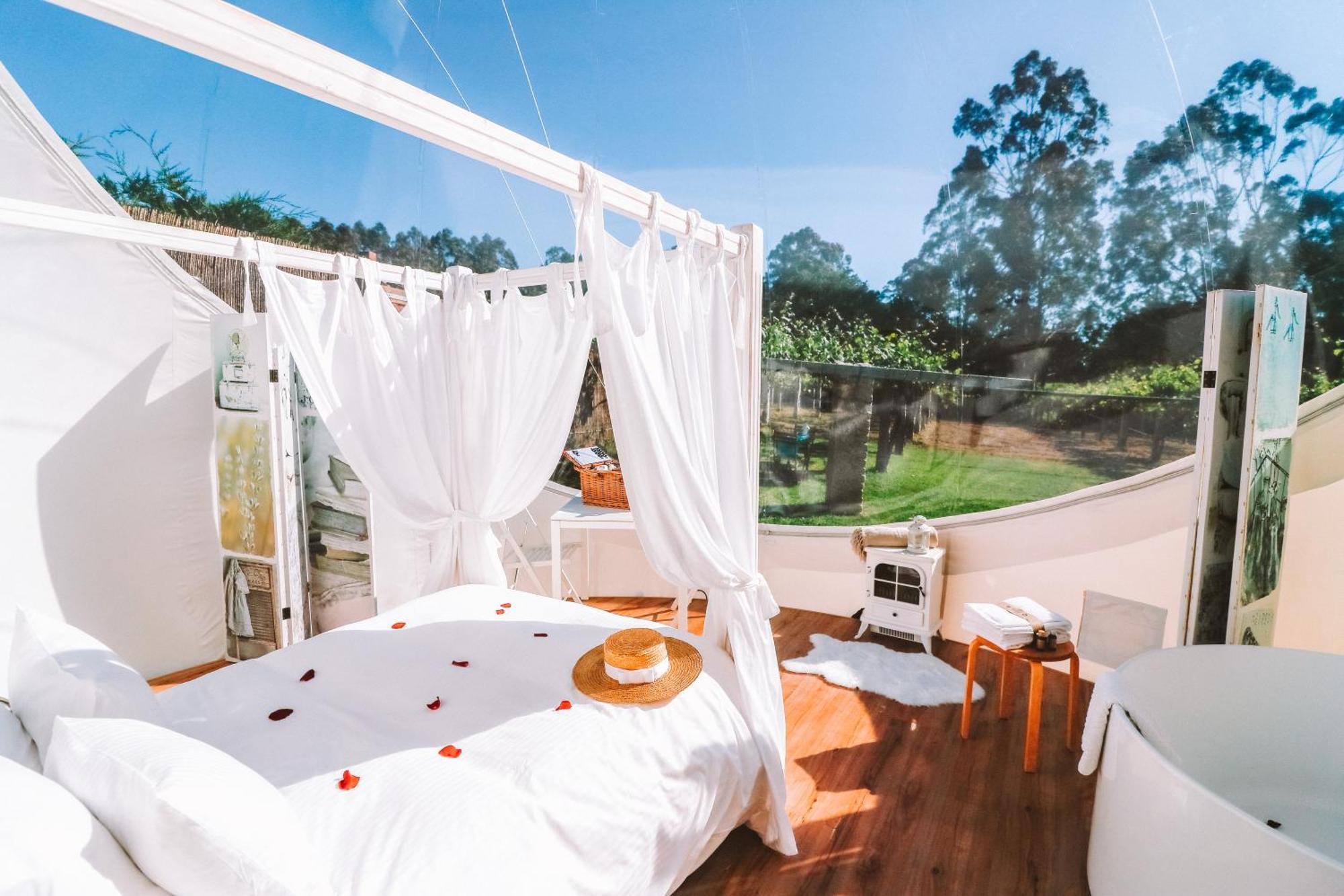 Tenda de luxe Burbujas Astronomicas Albarari Sanxenxo