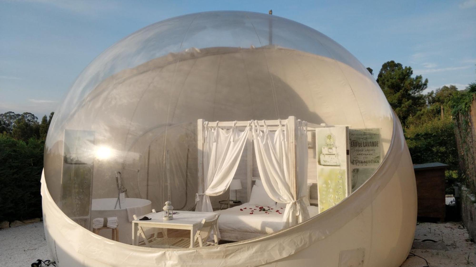 Burbujas Astronomicas Albarari Luxury tent